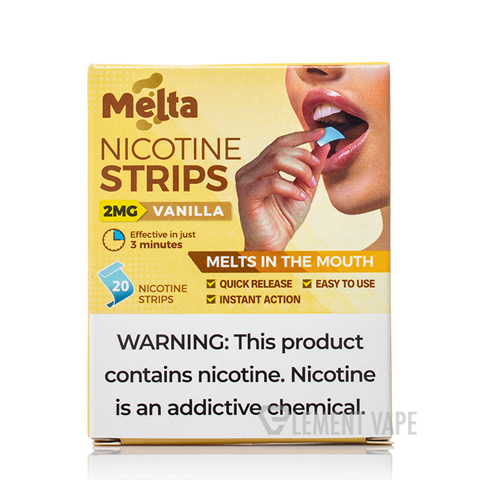 Melta Nicotine Strips - Vanilla - $5.99
