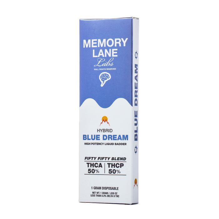 Memory Lane Labs Fifty Fifty Blend Disposable 1G