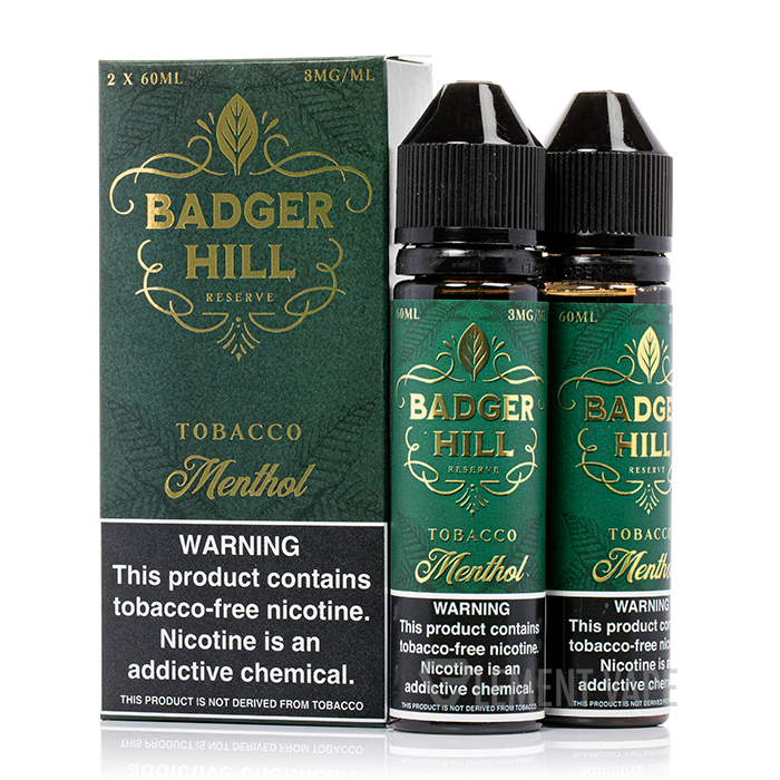 Menthol - Badger Hill - 120mL $15.99 Menthol - Badger Hill - 120mL $15.99