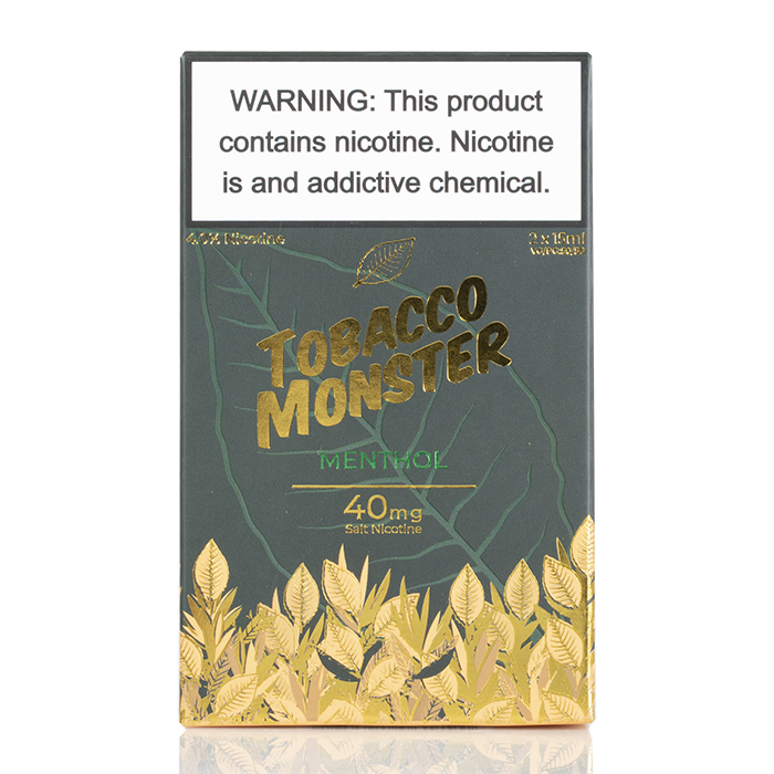 tobacco monster menthol review Menthol - Tobacco Monster Salts - 30mL