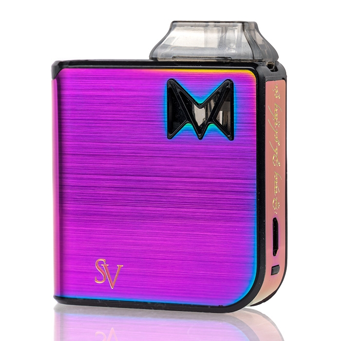 MI-POD Starter Kit - Smoking Vapor - Rainbow Metal