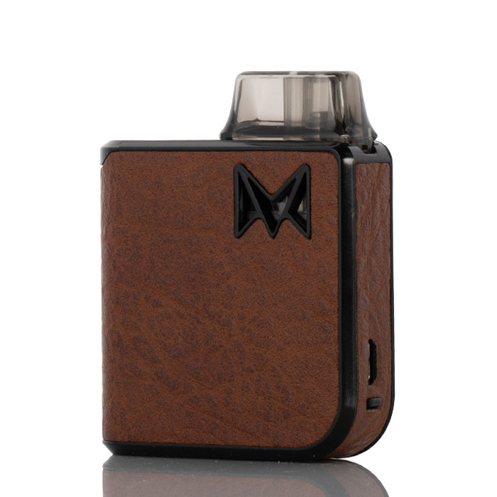 MI-POD Starter Kit - Smoking Vapor - Leather Edition - Brown RAW