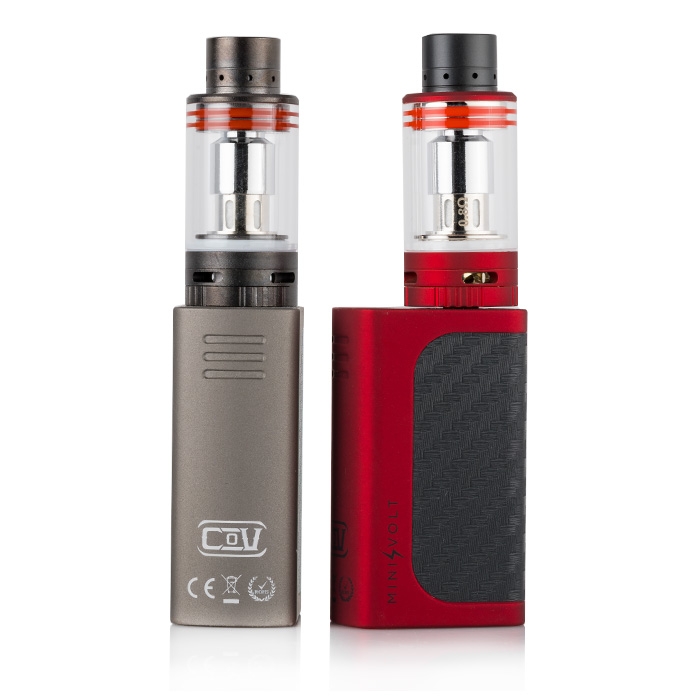 Mini Volt V3 40W Kit by Council of Vapor | Black, Gunmetal, White, Red