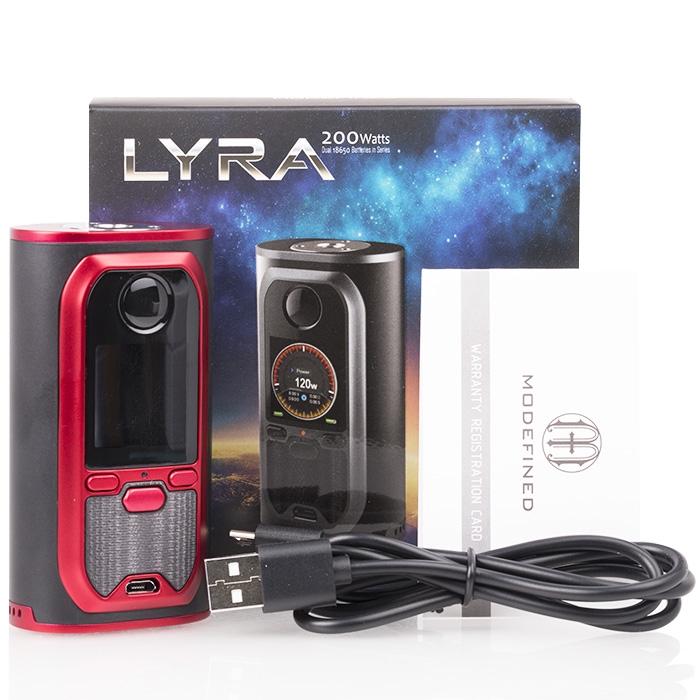 Modefined Lyra 200W TC Box Mod | Vape Device