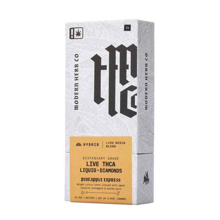 Modern Herb Co. Liquid Diamonds THCA Disposable Pod Kit 2G