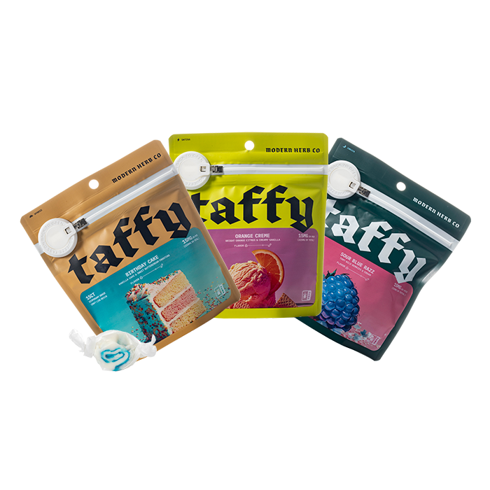 Modern Herb Co. Live Resin Delta 9 Taffy 225mg - $19.99