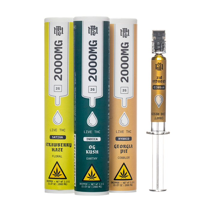 CRDB 50% リキッド 1ml 2本/結晶CBDCRDPシーシャマッドハニー Modern Herb Co. Live THC Blend Dripper 2G - $18.99