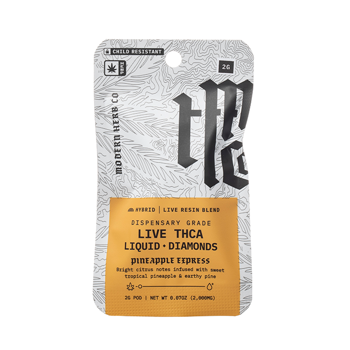 Modern Herb Co. THCA Liquid Diamonds Disposable Pods 2G - $29.99
