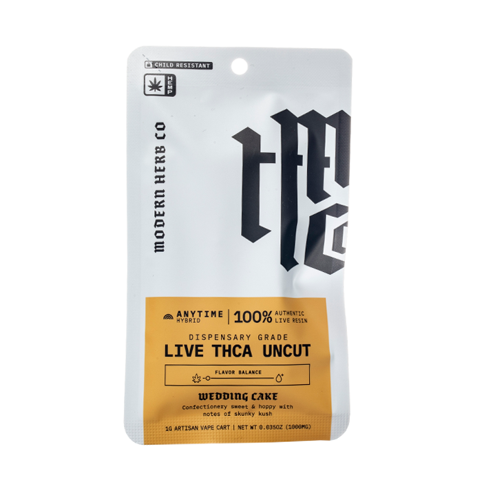 Modern Herb Co. UNCUT THCA Cartridge 1G $24.99