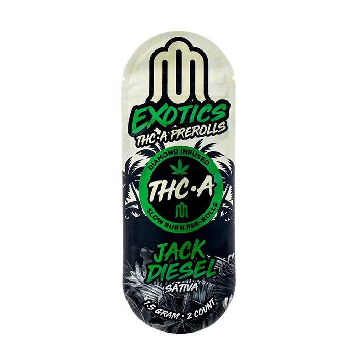 Modus Exotics Diamond Infused THC-A Pre Rolls 3G $9.99