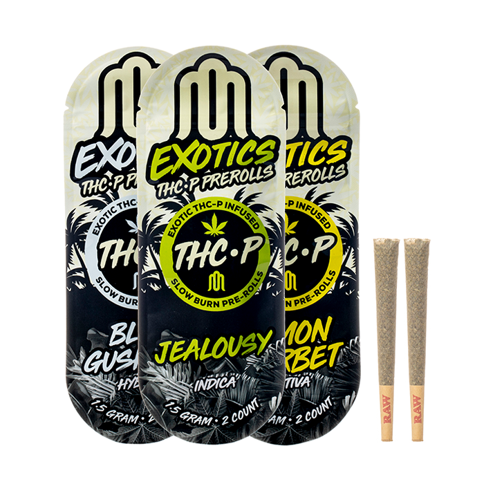 Modus Exotics Diamond Infused THC-P Pre Rolls 3G $9.99