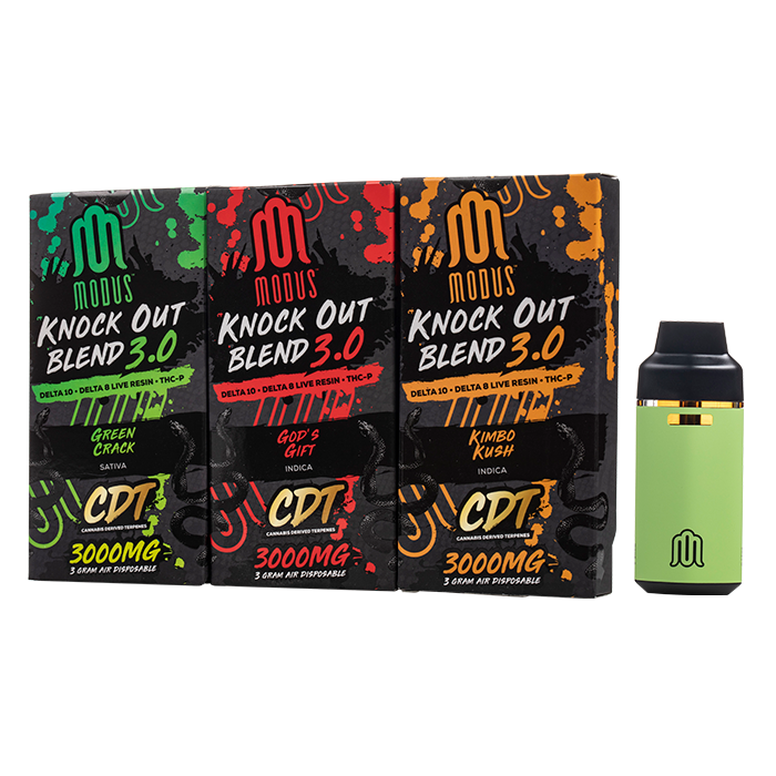 Modus Knock Out Blend 3.0 Disposable 3G $17.99