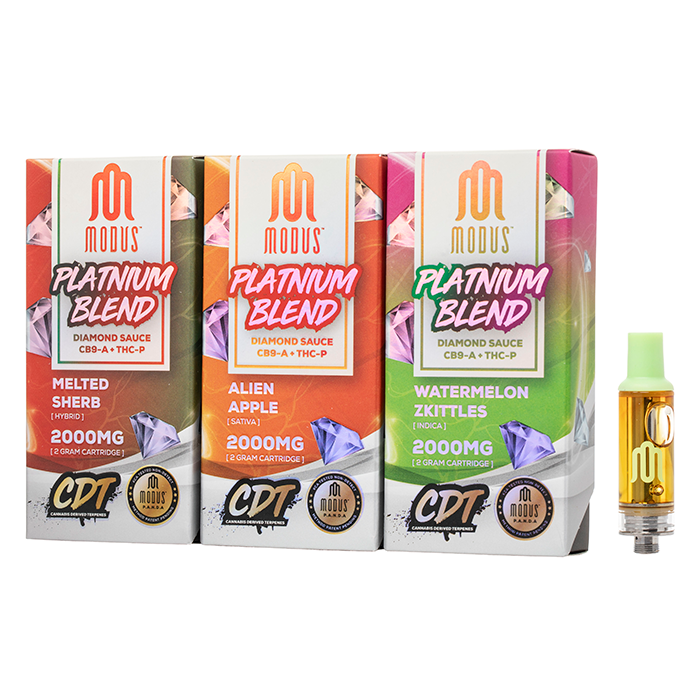 Modus Platinum Blend Cartridge 2G - $14.99 Modus Platinum Blend Cartridge 2G - $14.99