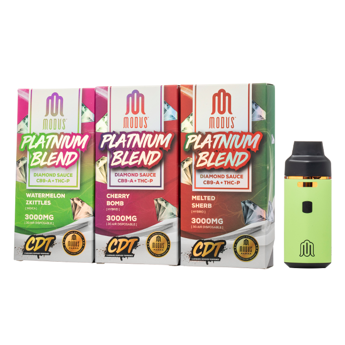 Modus Platinum Blend Disposable 3G - $18.99