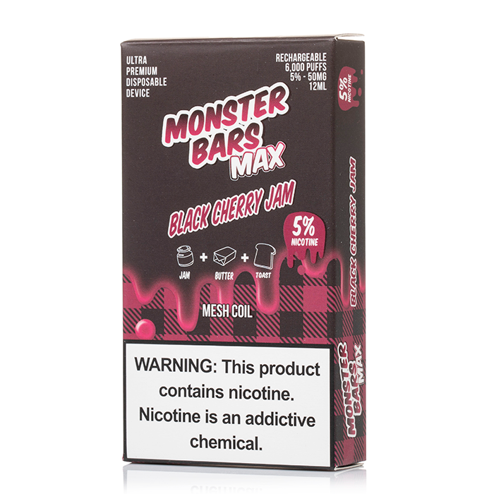 monster bars vape 6000 puffs Monster Bar MAX 6000 Disposable