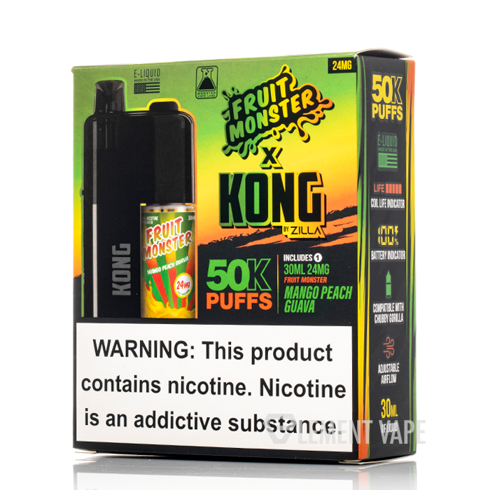 Monster Vape Labs x KONG 50K Squonk Disposable $14.99