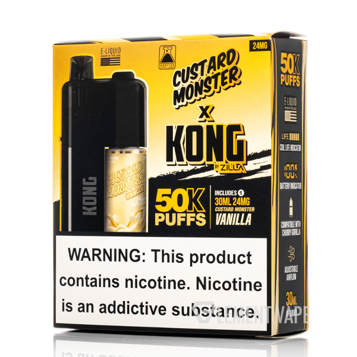 Monster Vape Labs x KONG 50K Squonk Disposable $14.99