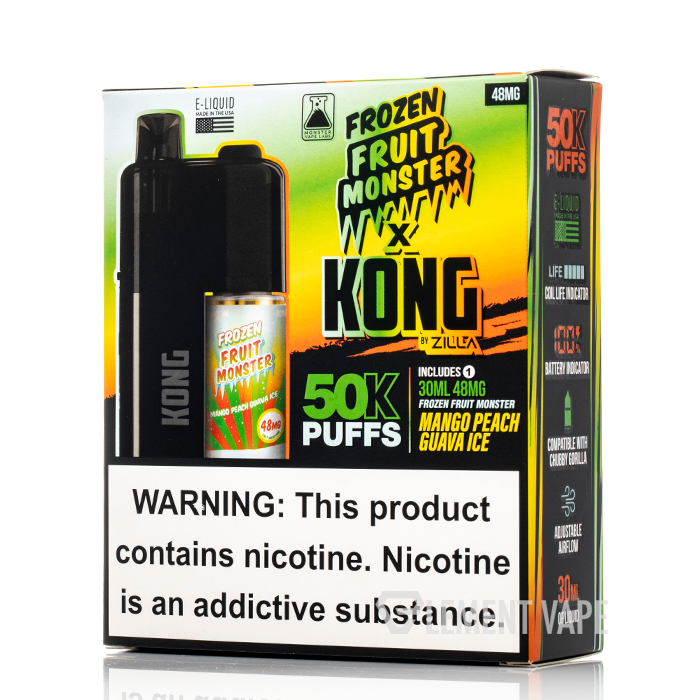 Monster Vape Labs x KONG 50K Squonk Disposable