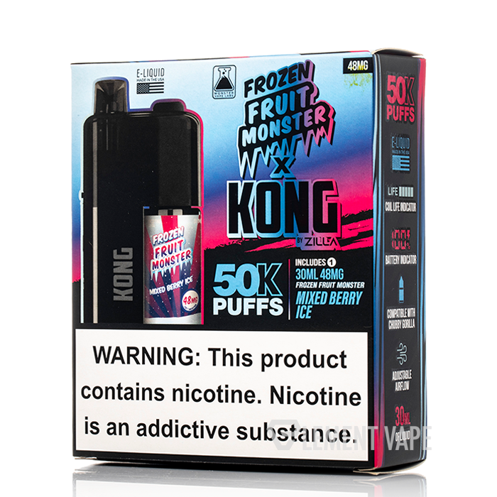kong vape device Monster Vape Labs x KONG 50K Squonk Disposable