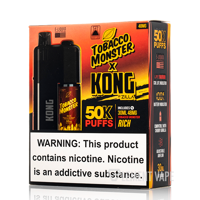Monster Vape Labs x KONG 50K Squonk Disposable