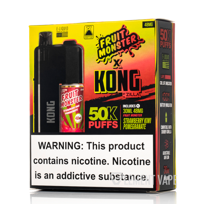 Monster Vape Labs x KONG 50K Squonk Disposable $14.99 Monster Vape Labs x KONG 50K Squonk Disposable $14.99