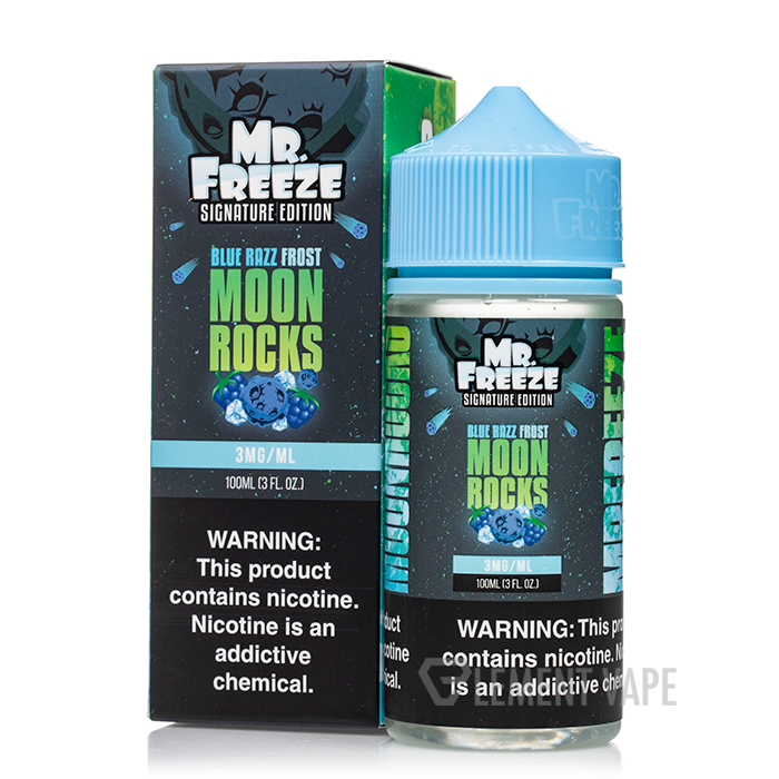 Moonrocks - Blue Razz Frost - Mr Freeze - 100mL Moonrocks - Blue Razz Frost - Mr Freeze - 100mL