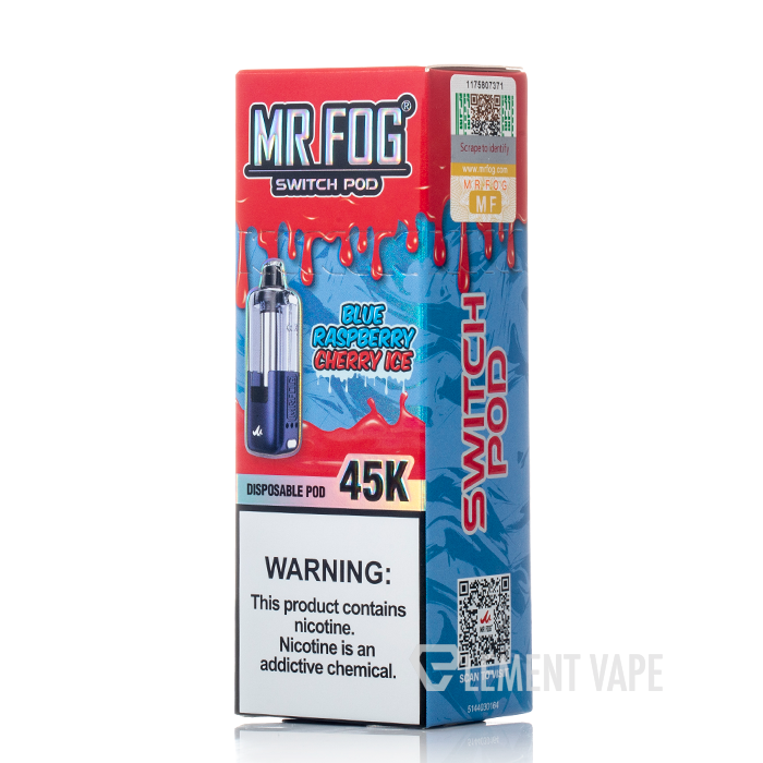how much is elf bar vape How To Turn On Mr Fog Vape MR Fog Switch | 5500 Puffs main image 1