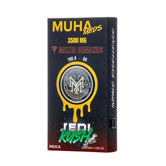 muha meds thca delta-9 thc melted diamonds disposable vape 3.5g Muha Meds Melted Diamonds Disposable 3.5G main image 1