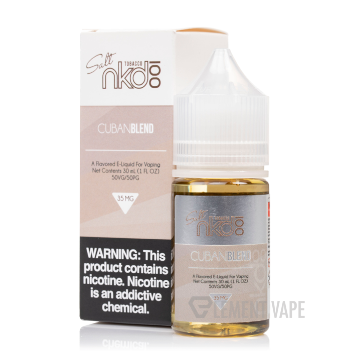 Cuban Blend - Naked 100 Salt - 30mL $10.99