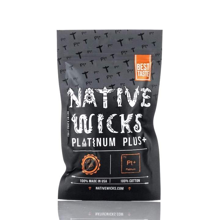 Native Wicks Cotton Platinum+ Plus | Vape Accessories - $7.95 Native Wicks Cotton Platinum+ Plus | Vape Accessories - $7.95