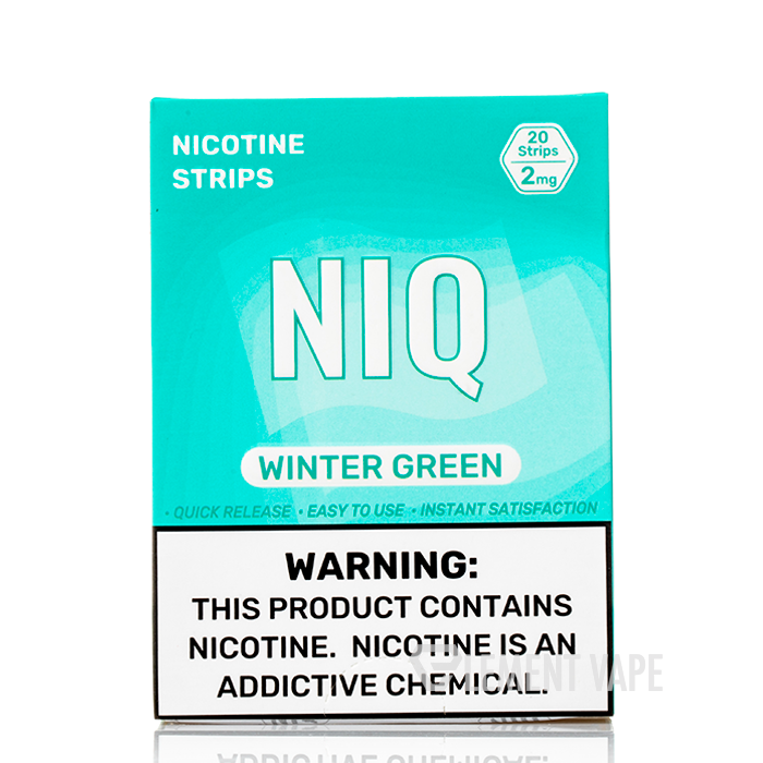 NIQ Nicotine Strips - Wintergreen - $4.99
