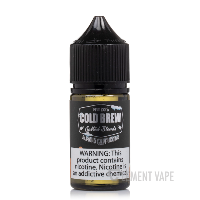 vape juice explained Almond Cappuccino - Nitros Cold Brew Salts