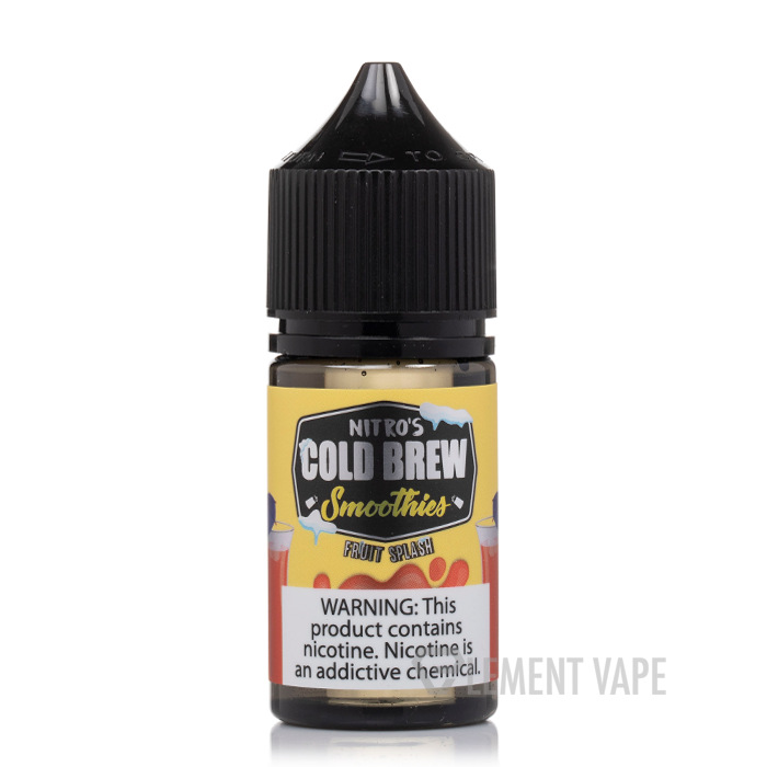 nitro vape juice Vanilla Bean NITRO'S COLD BREW COFFEE 100ml ⋆ Vape Society Supply