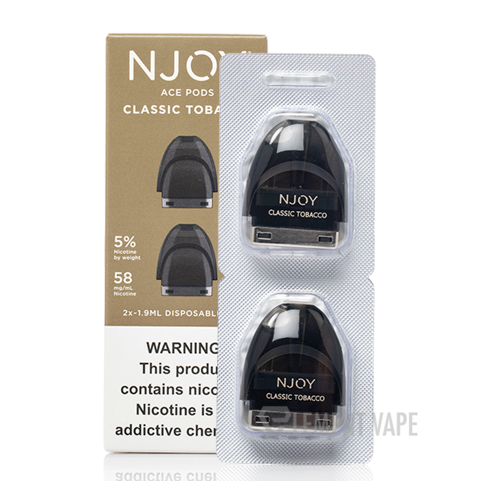 NJOY Ace Classic Tobacco Disposable Pods