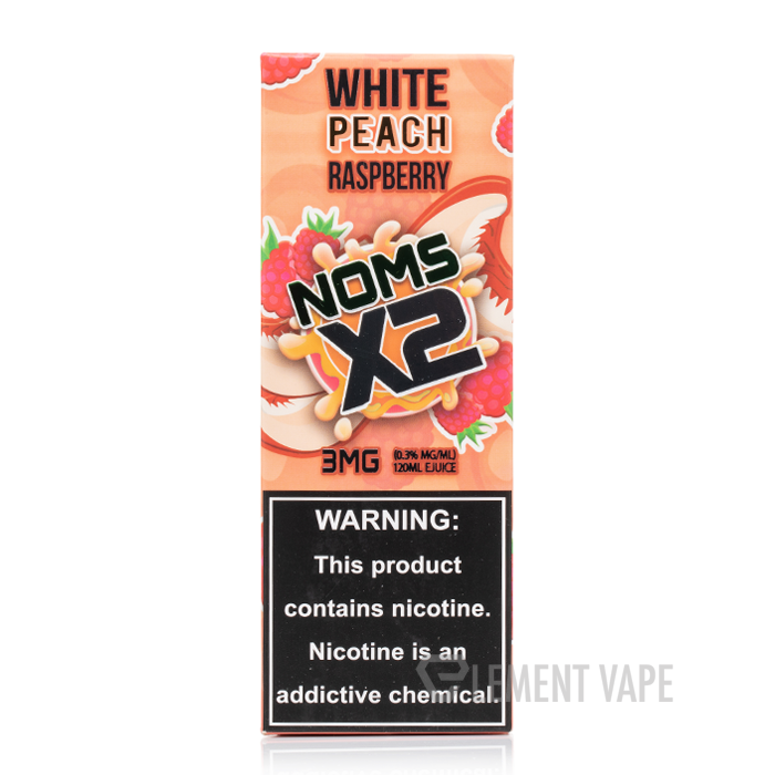 White Peach Raspberry - Nomenon E-Liquids