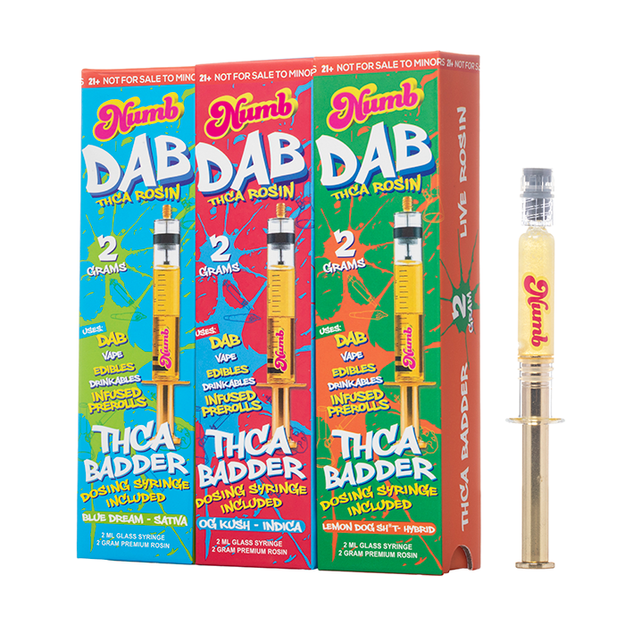 Numb Live Rosin THCA Badder Dab Glass Syringe 2G - $26.99 Numb Live Rosin THCA Badder Dab Glass Syringe 2G - $26.99
