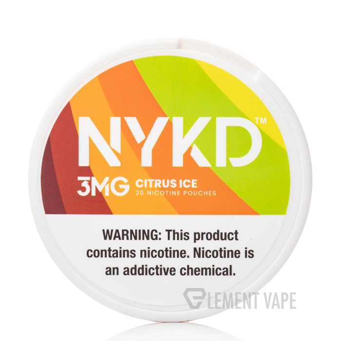 NYKD Nicotine Pouches - Citrus Ice NYKD Nicotine Pouches - Citrus Ice