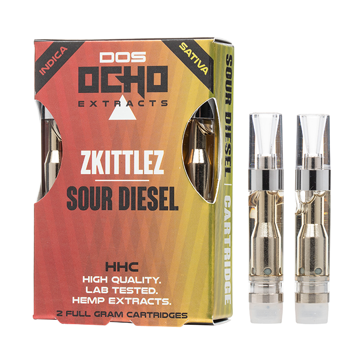 Ocho Extracts Dos Ocho HHC Dual Cartridge 2G