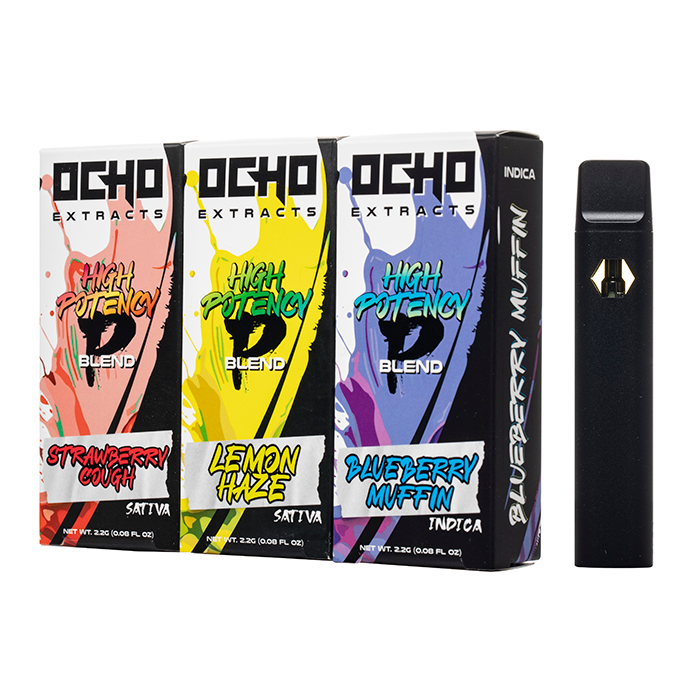 Ocho High Potency P Blend Disposable 2.2G $14.99