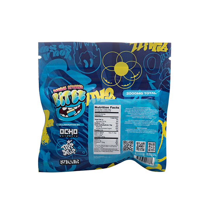 Ocho Extracts x Trip Drip x Sugar Double Stacked Bitez 2000mg $3.99