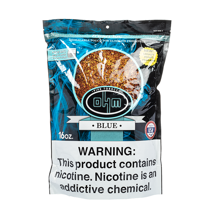 ohm tobacco blue OHM Blue Pipe Tobacco
