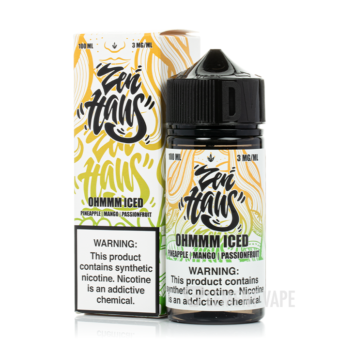 Ohmmm Iced - Zen Haus - 100mL - $11.99