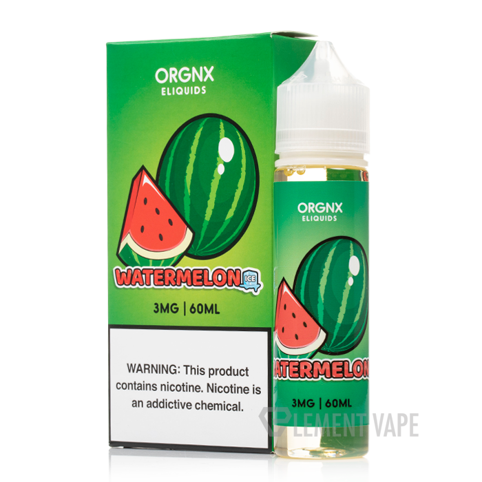 ICED Watermelon - ORGNX eLiquids - 60mL $9.99 ICED Watermelon - ORGNX eLiquids - 60mL $9.99