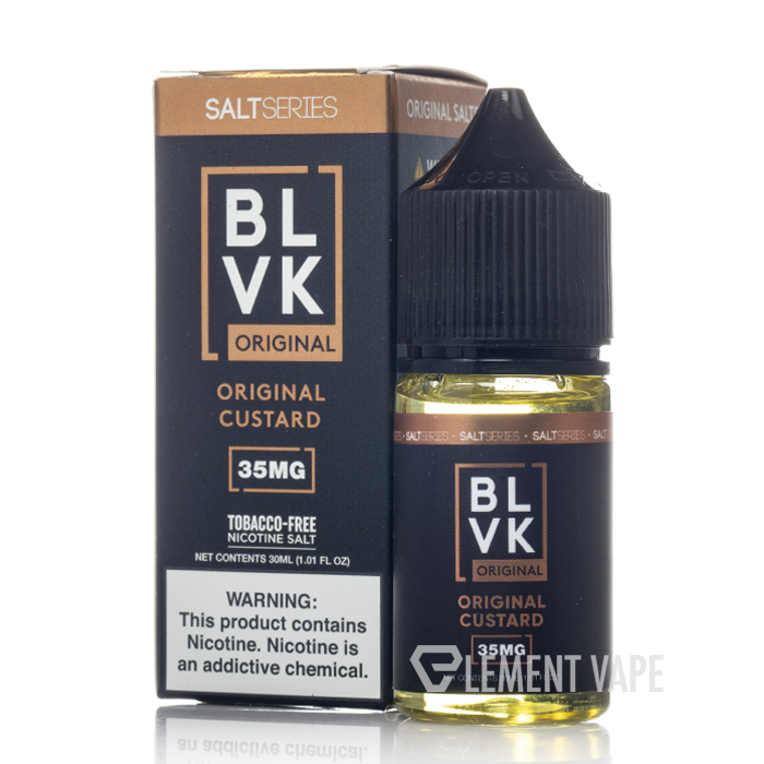 blvk vape juice Original Custard - SALT - 30mL Meta_label_Uses Pre-Filled Pods Flavor:Lush Mango Cake A Badder THCa