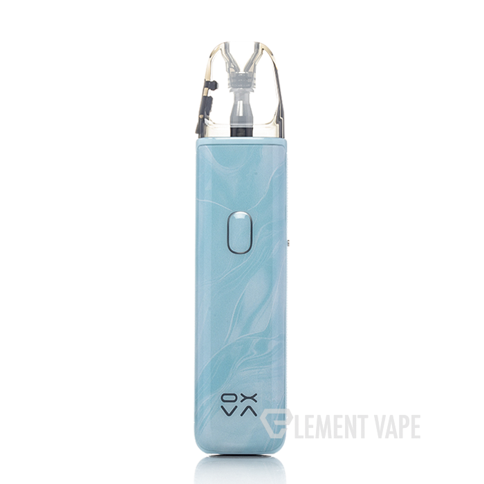 light blue vape OXVA XLIM GO Lite 30W Pod System Flavor:Lemon Heads Colors_White Vuse GO capsule