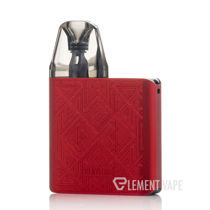 oxva xlim red Buy Authentic OXVA Xlim Pro Pod System Kit 1000mAh 2ml Gleamy Red main image 1