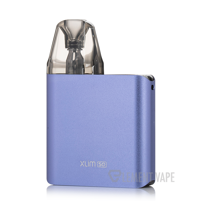 oxva xlim sq pro blue leather OXVA Xlim SQ Pro 2 Black Leather Vape Kit