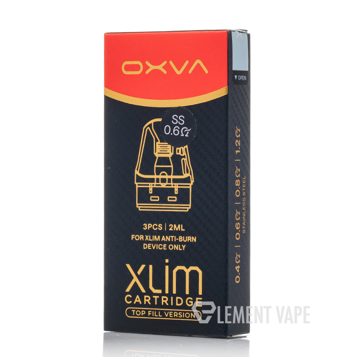 OXVA XLIM Top Fill Cartridges 3pk, Xlim V3 Cartridges, Xlim Series