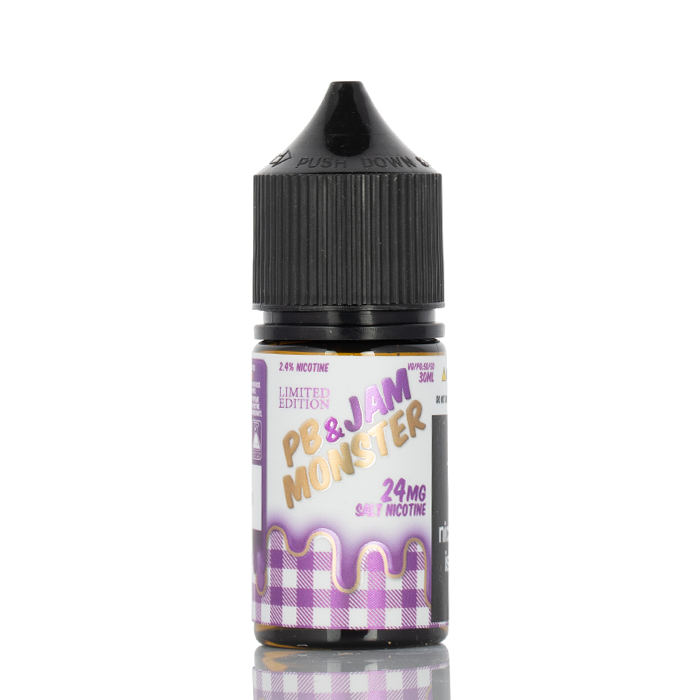 pb&j vape juice PB & Jam Monster Salt Grape eJuice — eJuiceDirect main image 0