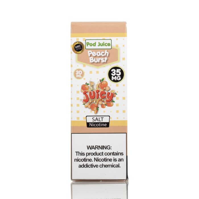 vuse epen classic peach nic salts e-liquid pods Peach Queen - Pod Juice E-Liquid - 30mL